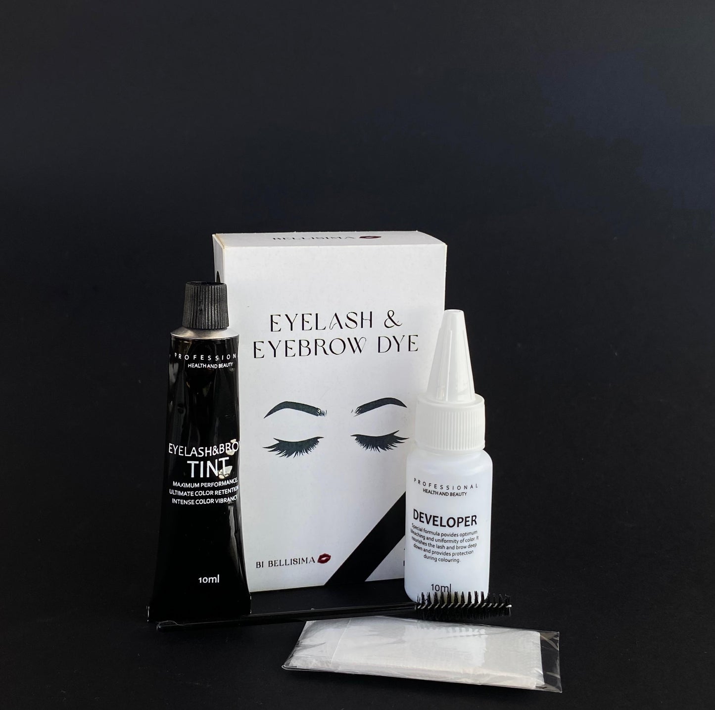 Lash and brow tint