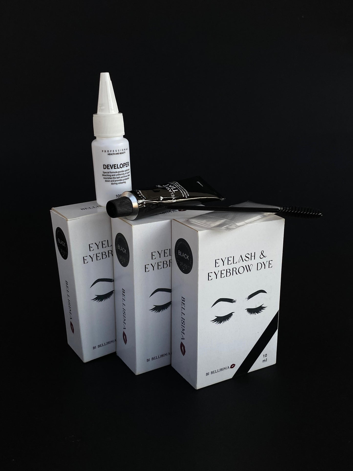 Lash and brow tint