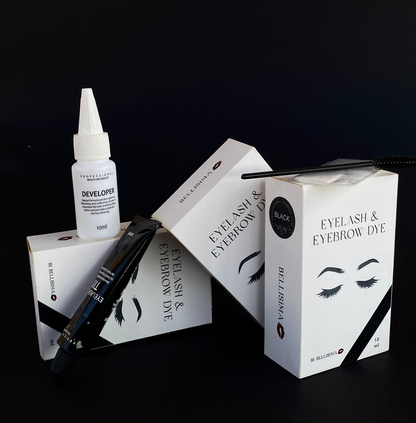 Lash and brow tint